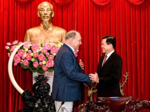 省委书记接待美国，Maryland邦、Montgomery区政权工作团