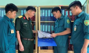 Góp sức xây dựng đơn vị vững mạnh