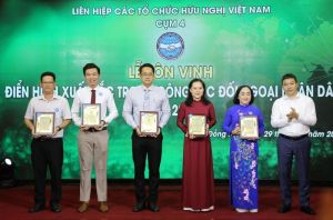 Đồng Nai: 1 cá nhân và 1 tập thể được tôn vinh điển hình trong hoạt động công tác đối ngoại nhân dân