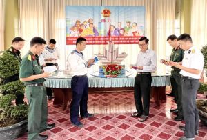 Ban Chỉ huy quân sự H.Nhơn Trạch tổ chức sinh hoạt Ngày Pháp luật năm 2023