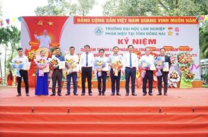 Kỷ niệm 15 năm thành lập phân hiệu Trường Đại học Lâm nghiệp tại Đồng Nai