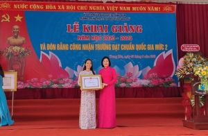 Cô giáo tích cực sáng tạo trong công tác giảng dạy