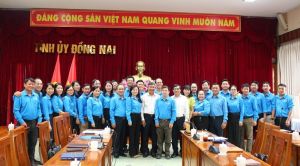 Gặp mặt Đoàn đại biểu tham dự đại hội Công đoàn Việt Nam lần XIII