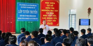 Học viên Cơ sở cai nghiện ma túy được trang bị kiến thức phòng lây nhiễm HIV/AIDS