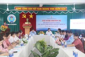 Liên minh Hợp tác xã tỉnh tổ chức hội nghị chuyên đề về những điểm mới của Luật Hợp tác xã năm 2023