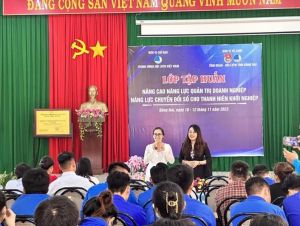 150 cán bộ, hội viên được nâng cao năng lực quản trị doanh nghiệp và chuyển đổi số