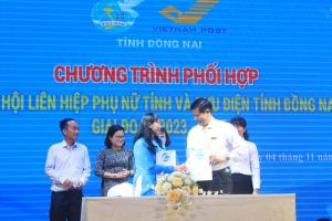 Hội LHPN tỉnh và Bưu điện tỉnh tiếp tục phối hợp giai đoạn 2023-2025