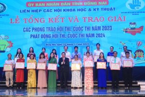 Trao 73 giải cuộc thi sáng tạo thanh thiếu niên, nhi đồng