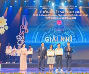 Đồng Nai: 02 học sinh đoạt giải nhì cuộc thi Sáng tạo thanh, thiếu niên – nhi đồng toàn quốc năm 2023