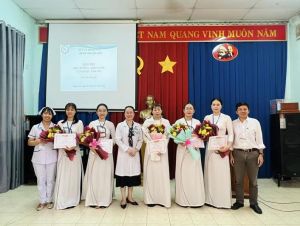 5 thí sinh đạt giải tại Hội thi Điều dưỡng – Hộ lý giỏi Bệnh viện Da liễu Đồng Nai