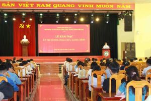 317 thí sinh tham dự kỳ thi tuyển công chức hành chính năm 2023
