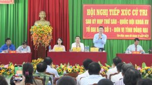 Cử tri TP.Biên Hòa kiến nghị nhiều vấn đề dân sinh