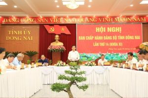 Khai mạc hội nghị Ban Chấp hành Đảng bộ tỉnh lần thứ 14