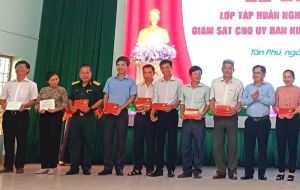 Tập huấn nghiệp vụ công tác kiểm tra, giám sát