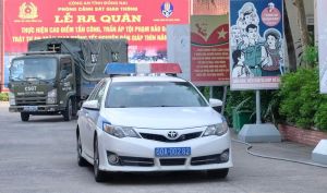Ra quân thực hiện cao điểm đảm bảo an toàn giao thông