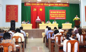 Tiếp xúc cử tri sau Kỳ họp thứ 6, Quốc hội khóa XV