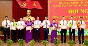 Đảng ủy Văn phòng Tỉnh ủy tổ chức hội nghị tổng kết công tác năm 2023