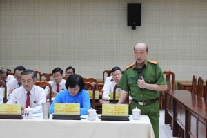 Tập trung công tác đấu tranh phòng, chống tội phạm