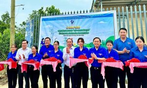 Khánh thành công trình đầu tiên chào mừng Đại hội Hội LHTN các cấp