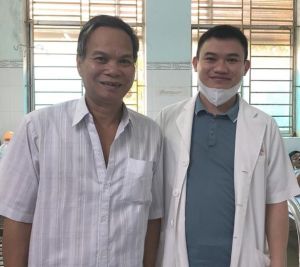 Bệnh nhân bị thoát vị vết mổ cũ được điều trị thành công