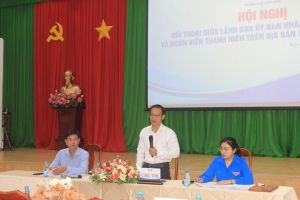 Lãnh đạo UBND TP.Biên Hòa đối thoại với thanh niên