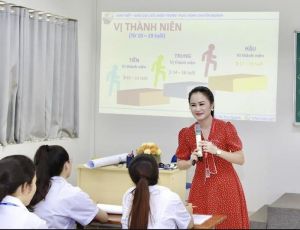 Nữ giảng viên tâm huyết với nghề hộ sinh