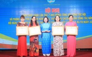 Hội LHPN tỉnh Đồng Nai là một trong 8 đơn vị dẫn đầu cả nước trong công tác hội