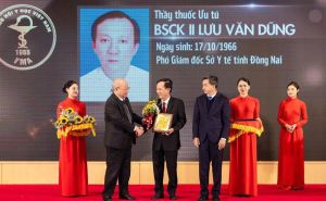 2 Thầy thuốc ưu tú của Đồng Nai được tôn vinh Trí thức tiêu biểu