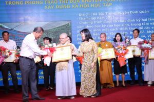 Phát triển thêm hơn 38 ngàn hội viên Hội khuyến học