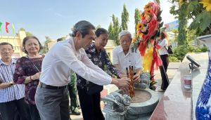 Tưởng niệm liệt sĩ hy sinh tại Nhà lao Tân Hiệp