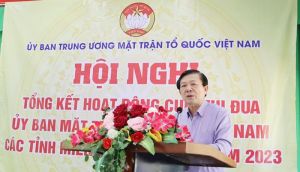 Cụm thi đua MTTQ Đông Nam bộ tổng kết năm 2023