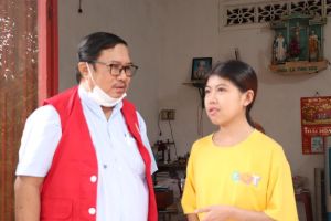 Cán bộ chữ thập đỏ tâm huyết với công tác nhân đạo