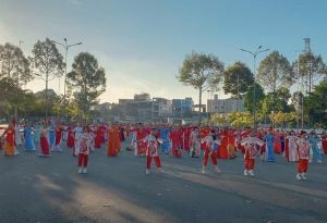 Gần 700 người sẽ tham gia đồng diễn dân vũ