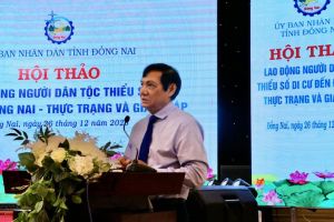 Quan tâm cải thiện đời sống lao động là người dân tộc thiểu số