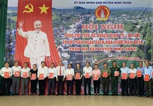 Định Quán đề ra 44 chỉ tiêu kinh tế - xã hội, quốc phòng - an ninh trong năm 2024