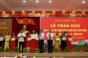 Trao Giải Búa liềm vàng tỉnh Đồng Nai lần thứ IV-2023