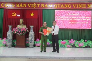 Khen thưởng Công an TP.Biên Hòa phá án nhanh vụ trộm cắp tài sản