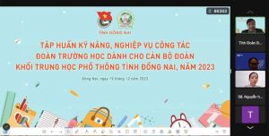 90 học viên được bồi dưỡng kỹ năng, nghiệp vụ công tác Đoàn trường học