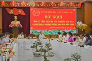 Ủy ban Kiểm tra Tỉnh ủy tổ chức hội nghị tổng kết công tác kiểm tra, giám sát năm 2023