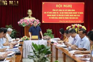 Ban Chỉ đạo 07 tỉnh chủ trì hội nghị tổng kết công tác xây dựng Đảng, các tổ chức chính trị - xã hội trong doanh nghiệp tư nhân, doanh nghiệp có vốn đầu tư nước ngoài năm 2023