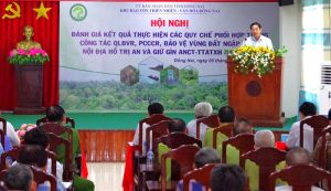 Cần nâng cao bảo vệ nguồn lợi thủy sản hồ Trị An và công tác quản lý rừng.