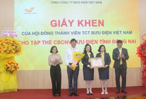 Doanh thu của Bưu điện tỉnh tăng 11%