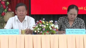 Cử tri Định Quán phản ánh nhiều ý kiến về dân sinh