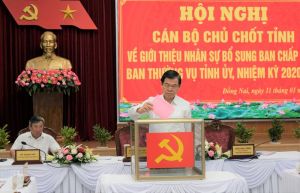 Giới thiệu nhân sự bổ sung Ban Chấp hành Đảng bộ tỉnh và Ban TVTU