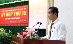 Thông qua 6 nghị quyết tại Kỳ họp chuyên đề của HĐND