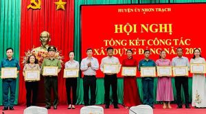 Huyện Nhơn Trạch tổng kết công tác xây dựng Đảng năm 2023