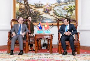 Tổng Lãnh sự nước Cộng hòa Dân chủ Nhân dân Lào đến thăm và chúc Tết Lãnh đạo tỉnh.