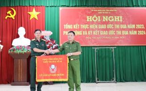 Khối thi đua 14 ký giao ước thi đua năm 2024