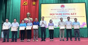 Huyện Nhơn Trạch tổng kết công tác dân vận và thực hiện quy chế dân chủ cơ sở năm 2023