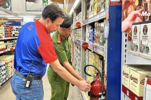 Tập trung ngăn cháy chợ, siêu thị dịp cận Tết